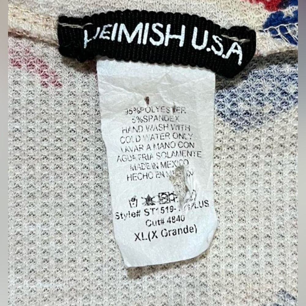 Heimish USA Patriotic Women’s XL T-Shirt - Red, Blue, and White - Picture 4 of 7